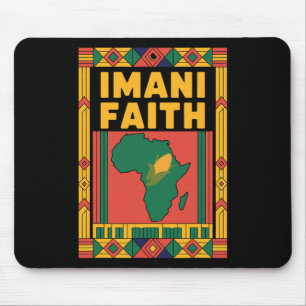 Happy Kwanzaa Kinara-seven Candles Principles of K Mousepad