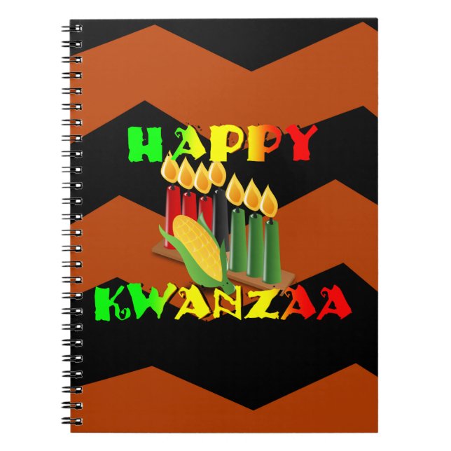HAPPY KWANZAA NOTIZBLOCK (Vorderseite)