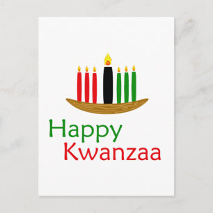 Happy Kwanzaa Postkarte
