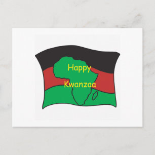 Happy Kwanzaa Postkarte