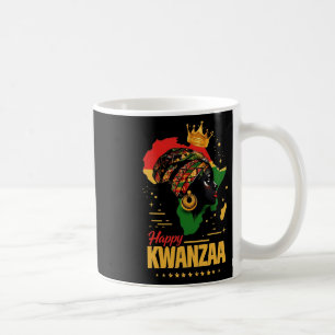 Happy Kwanzaa Sieben Prinzipien der Kwanzaa Frauen Kaffeetasse