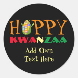 Happy Kwanzaa Stickers 4 Favoriten Geschenke Perso