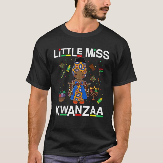 Happy Kwanzaa tötet 7 Grundsätze von Kwanzaa Dez 2 T-Shirt (Vorderseite)