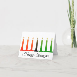 Happy Kwanzza Card von Alicia L. McDaniel Feiertagskarte