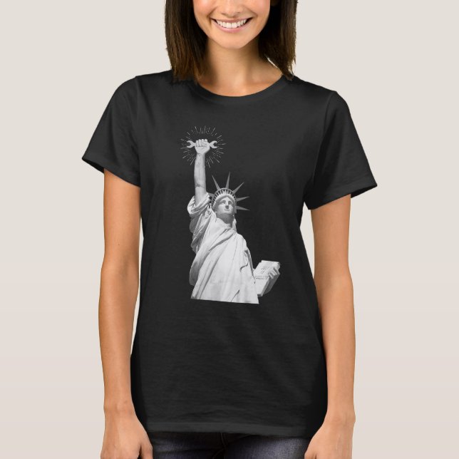 Happy Labor Day Shirt Statue of Liberty Labor Day  (Vorderseite)