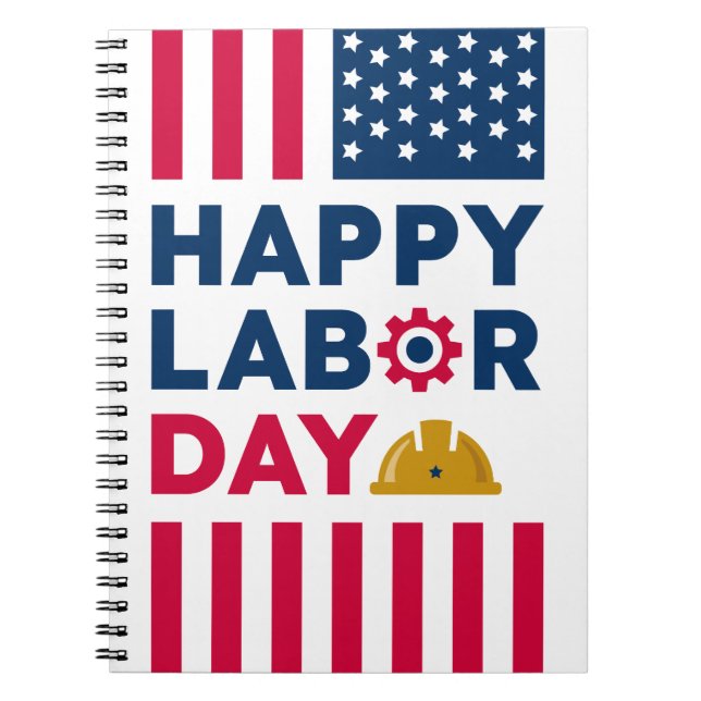 Happy Labour Day, Vereinigte Staaten Notizblock (Vorderseite)