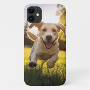 Happy Labrador Puppy Running Case-Mate iPhone Hülle