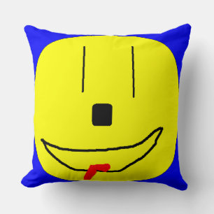Happy Lächeln Gesicht Emoji, Kinder Kunst, Kissen