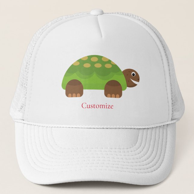 Happy Lächeln Schildkröte Thunder_Cove Truckerkappe (Vorderseite)