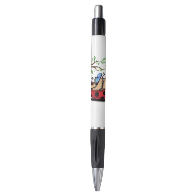 Happy Ladybug Pen Kugelschreiber (Vorderseite Vertikal)
