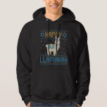 Happy Lamakah Funny Jewish Hanukkah Lama Geschenk Hoodie<br><div class="desc">chanukah, Amakah, hanukkah, dreidel, jüdisch, hässlich, Pullover, llama, Weihnachten, gewirkt</div>