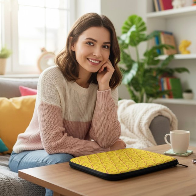 Happy Laptop Sleeve (Von Creator hochgeladen)