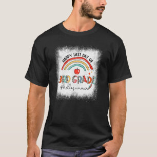 Happy last day of 3. grade Hello Summer Team 3. T-Shirt