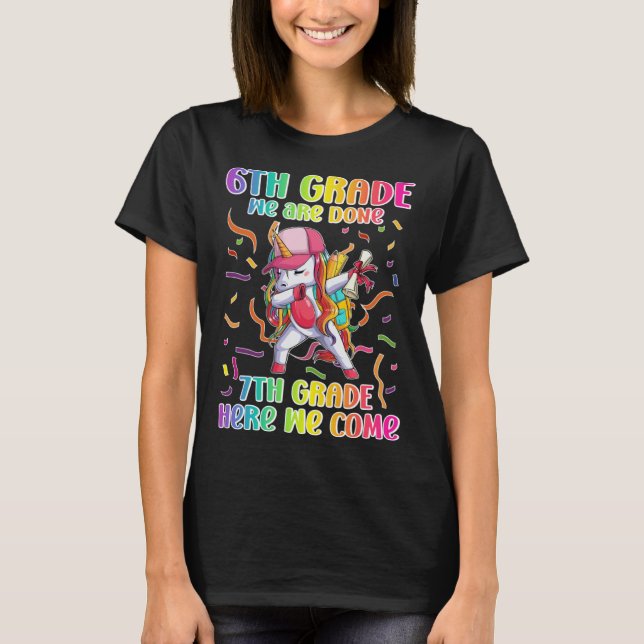 Happy Last Day Of 6th Grade Graduation  1 T-Shirt (Vorderseite)