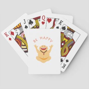 Happy Laughing Buddha Spielkarten