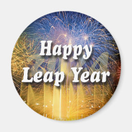 Happy Leap Year 2024 Magnet