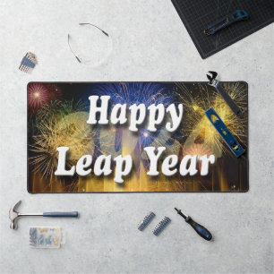 Happy Leap Year 2024 Schreibtischunterlage