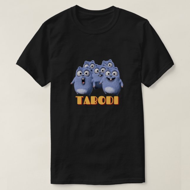 Happy Lemmings Tabodi und Grizzy T-Shirt (Design vorne)