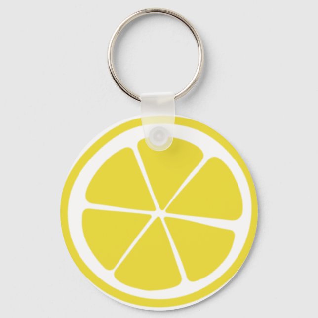 Happy Lemon Schlüsselanhänger (Vorderseite)