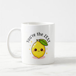 Happy Lemon You're The Zest Personalisiert Kaffeetasse