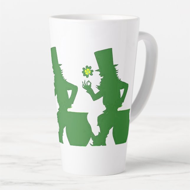 HAPPY LEPRECHAUN MILCHTASSE (Rechte Ecke)