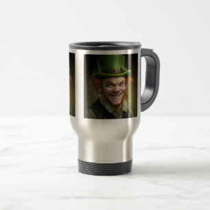Happy Leprechaun Travel/Pendlerfahrten, 15 oz Reisebecher