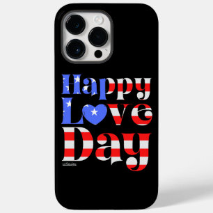 HAPPY LIEBE DAY American Flag Case-Mate iPhone 14 Pro Max Hülle