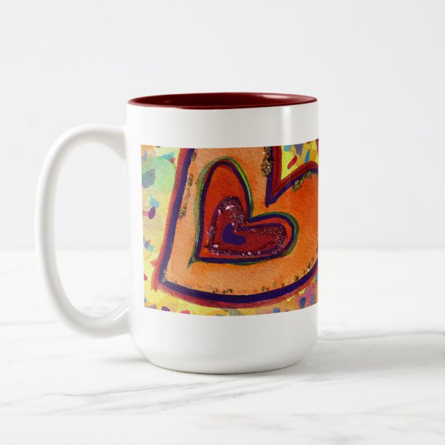Happy Liebe Herzlich Willkommen in der Tasse des K (Links)