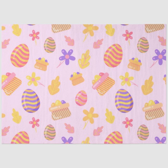 Happy Lila Oaster Seidenpapier (Vorderseite)
