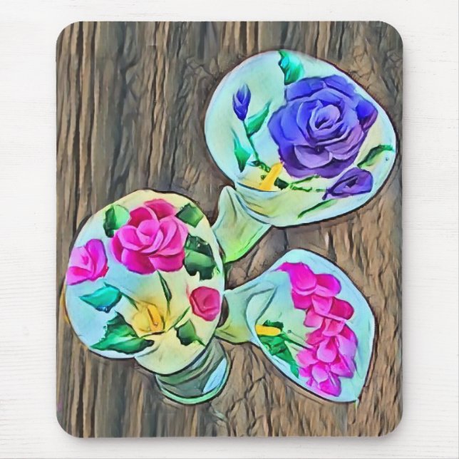 Happy Lilys Mousepad (Vorne)