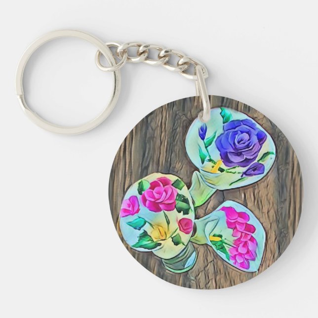 Happy Lilys  Schlüsselanhänger (Vorderseite)