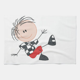 Happy Little Boy Handtuch