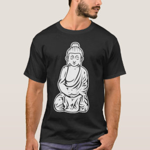 Happy Little Buddha Meditation Buddhismus T-Shirt