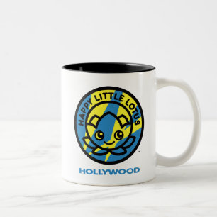 Happy Little Lotus-Hollywood-Tasse Zweifarbige Tasse