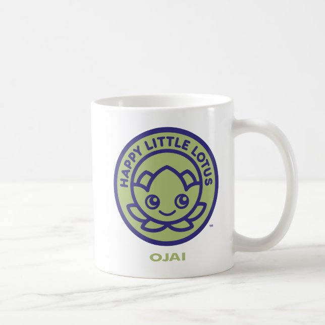 Happy Little Lotus, Ojai Kaffeetasse (Rechts)