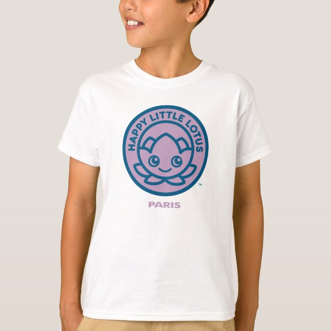 Happy Little Lotus, Paris T-Shirt (Vorderseite)