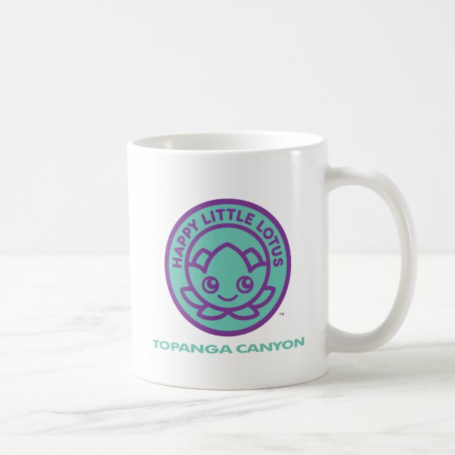 Happy Little Lotus, Topanga Canyon, Kaffeetasse (Rechts)