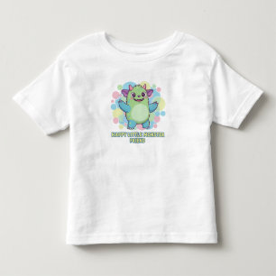 Happy Little Monster Friend Kleinkind T-shirt