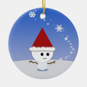 Happy Little Snowman Weihnachtsschmuck