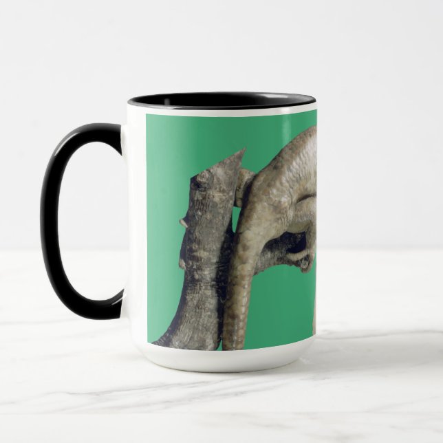 Happy Lizard genießt das Leben von Custom Reptile Tasse (Links)