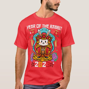 Happy Lunar Neujahr 2023 Niedlicher chinesischer K T-Shirt