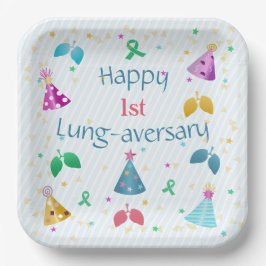 Happy Lung-Aversary-Party Pappteller