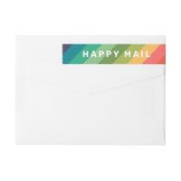 Happy Mail Rainbow Rücksendeadresse
