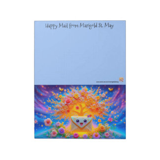 Happy Mail Stationery for Snail Mail Notizblock