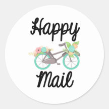 Happy Mail Sticker - Blumenrad!!