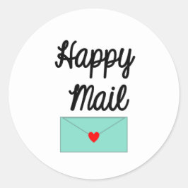 Happy Mail Sticker - Umschlag Design!!