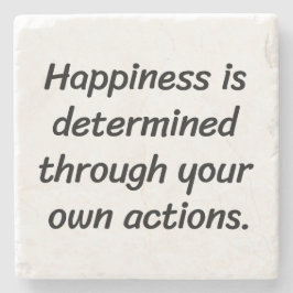 Happy Marble Stone Untersetzer