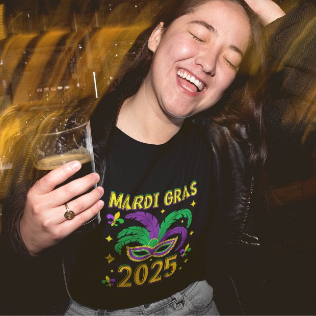 Happy Mardi Gras 2025  Tri-Blend Shirt (Von Creator hochgeladen)
