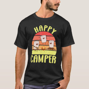 Happy Marshmallow Camper Niedlich für Kinder Männe T-Shirt