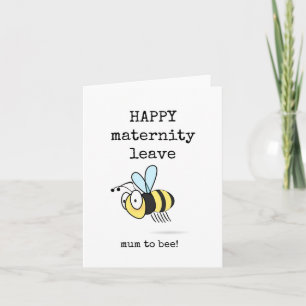 Happy Maternity Verlass, Mama to Bee Karte